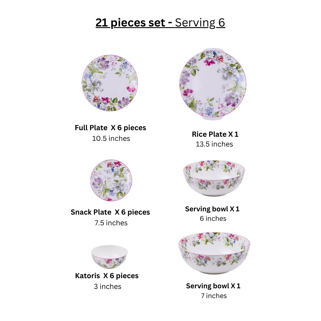 Garden Splendor Dinnerware