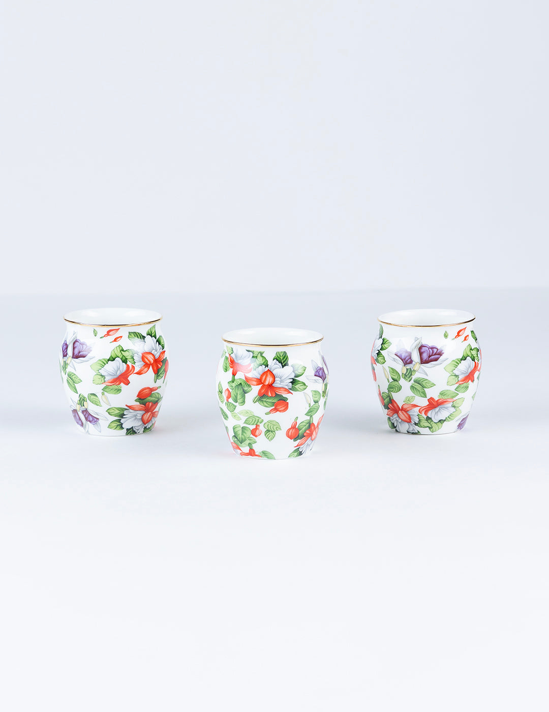 Spring Whispers - Set of 6 Kulhad Tea Cups, 200ml