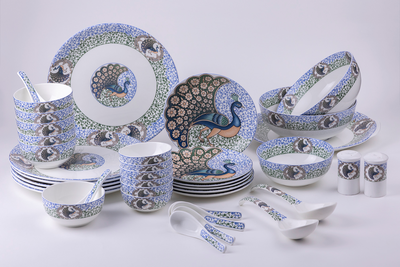 Dancing Peacock Dinnerware