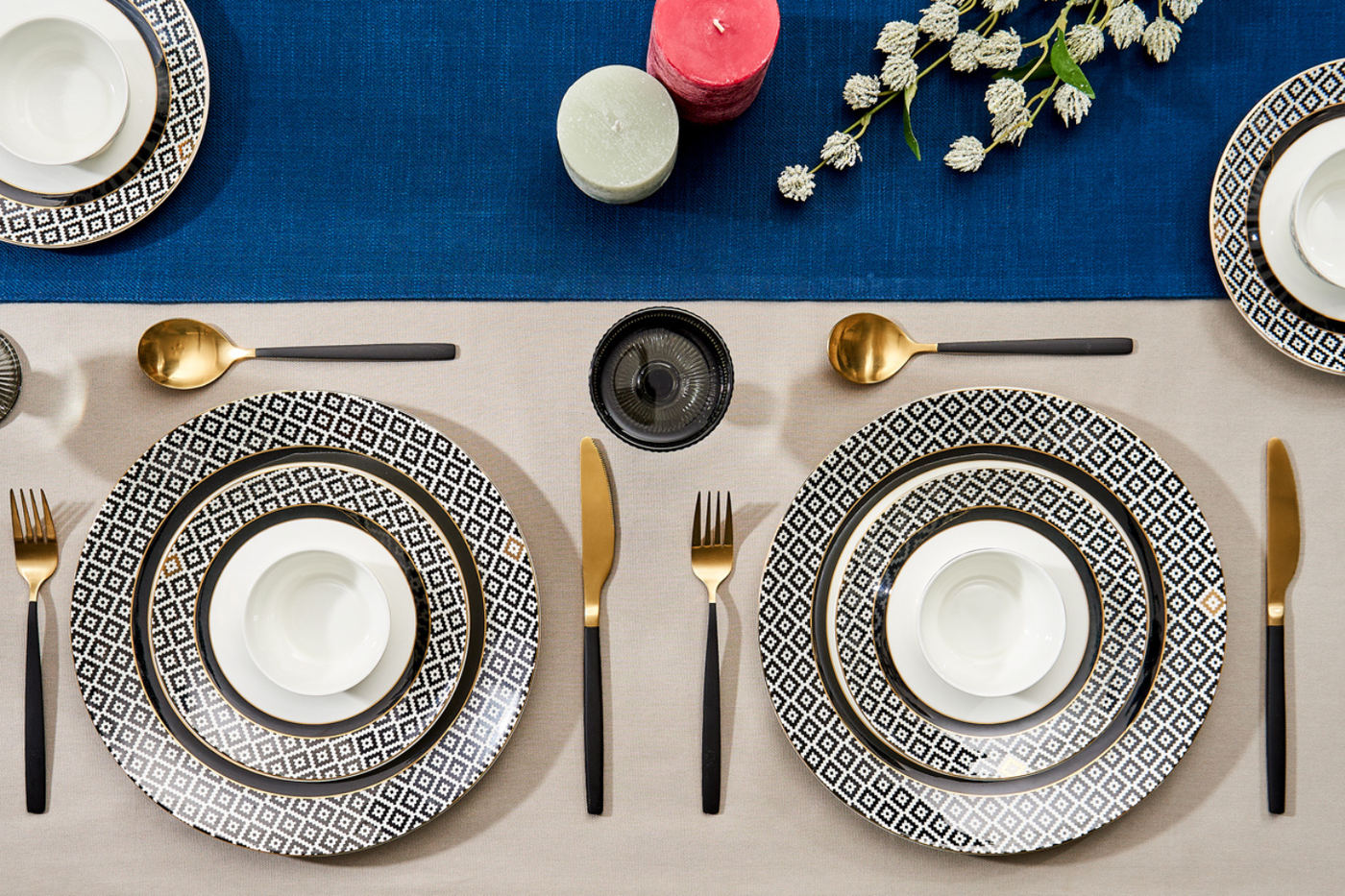 Midnight Radiance Dinnerware