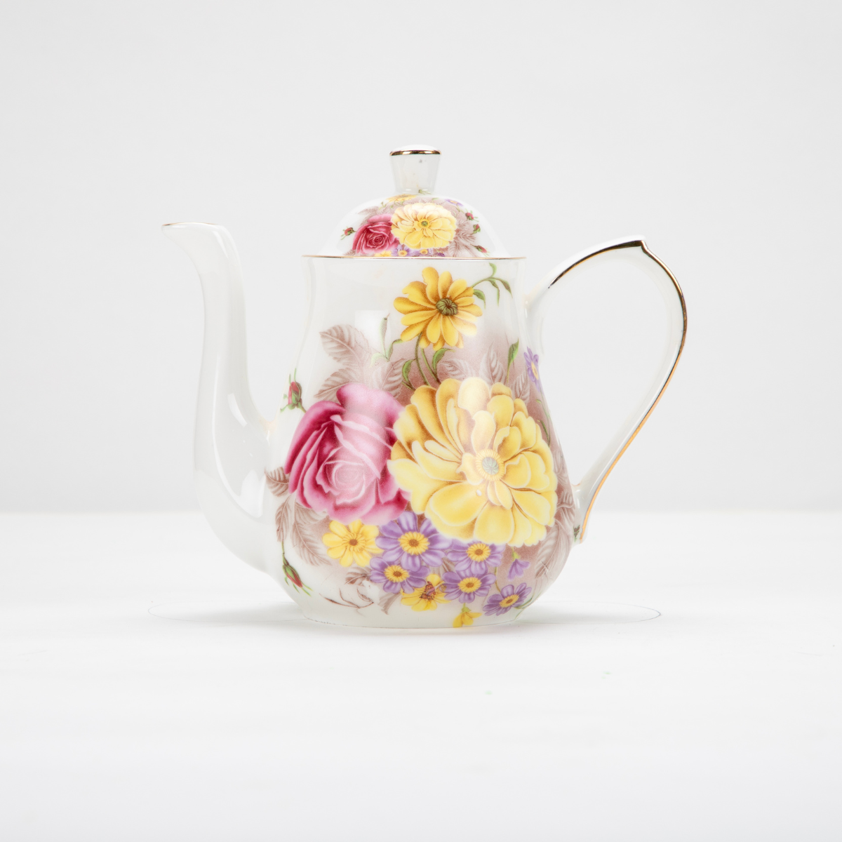 English Rose Tea Set | Handcrafted Elegance (13 pieces)
