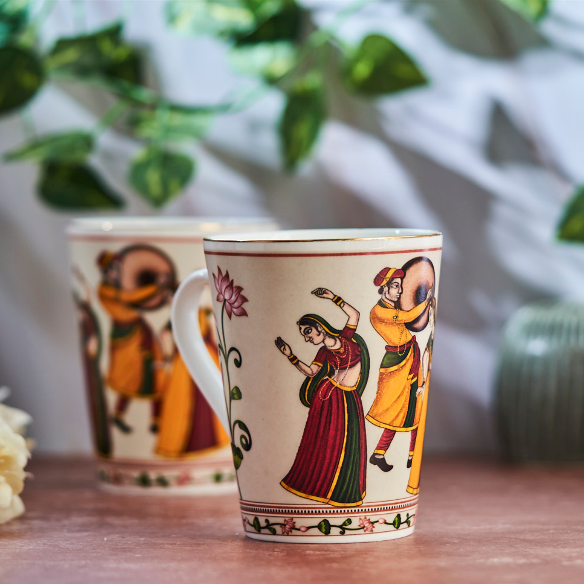 Dance of Harmony Coffee/Tea mugs - Set of 2 (300ml each)