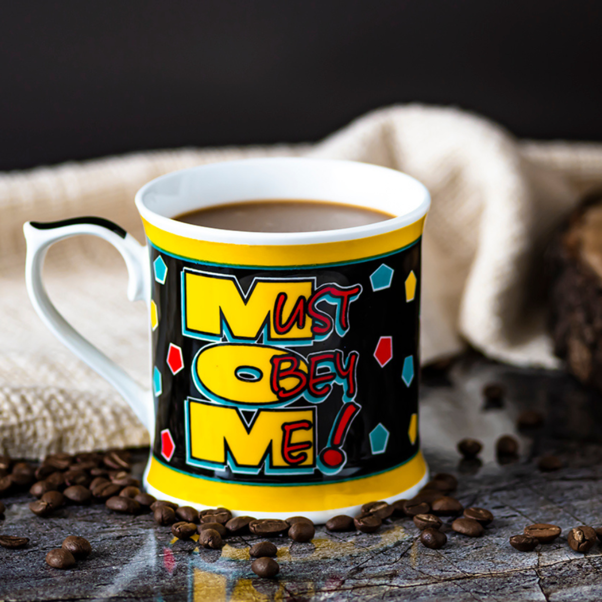 MOM (Must Obey Me) single mug – Set of 1 (250 ml)