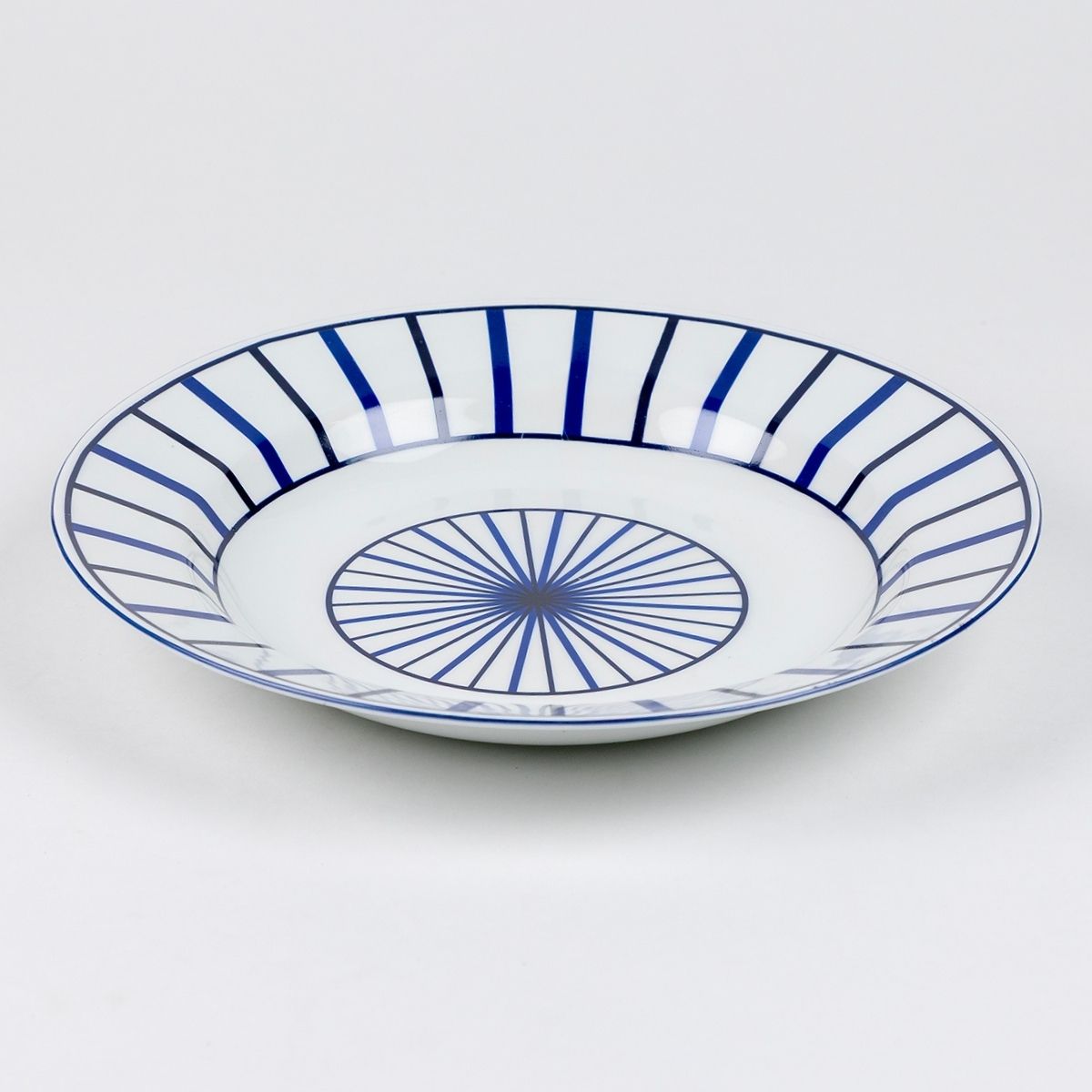 Blue Rhythm Pasta Plates | 10.5 Inch Wide - Set of 2