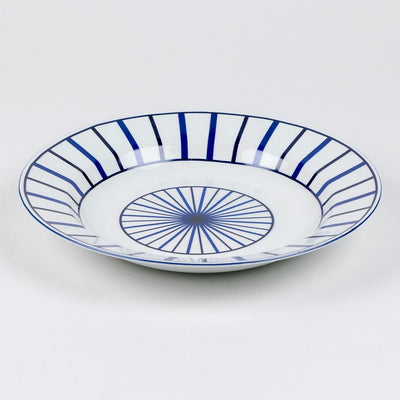 Blue Rhythm Pasta Plates | 10.5 Inch Wide - Set of 2