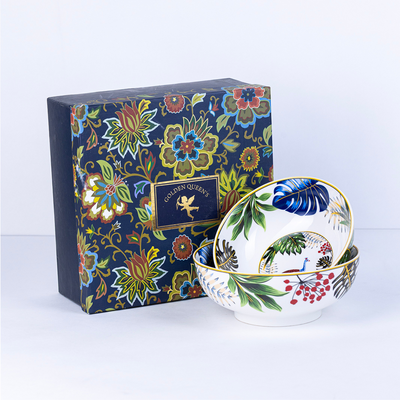 Tropical Hues Serving Bowls - Set of 2 Pieces, 800ML & 1000ML