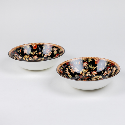 Enchanted Night Garden Snack Bowls - Set of 2 (7 inch wide, 450ML capacity)