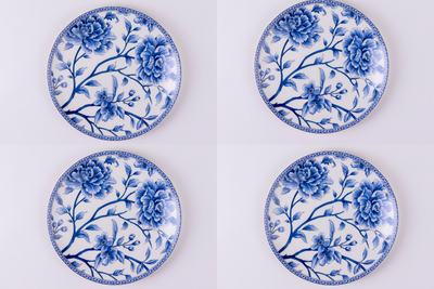 Sapphire Bloom side plates