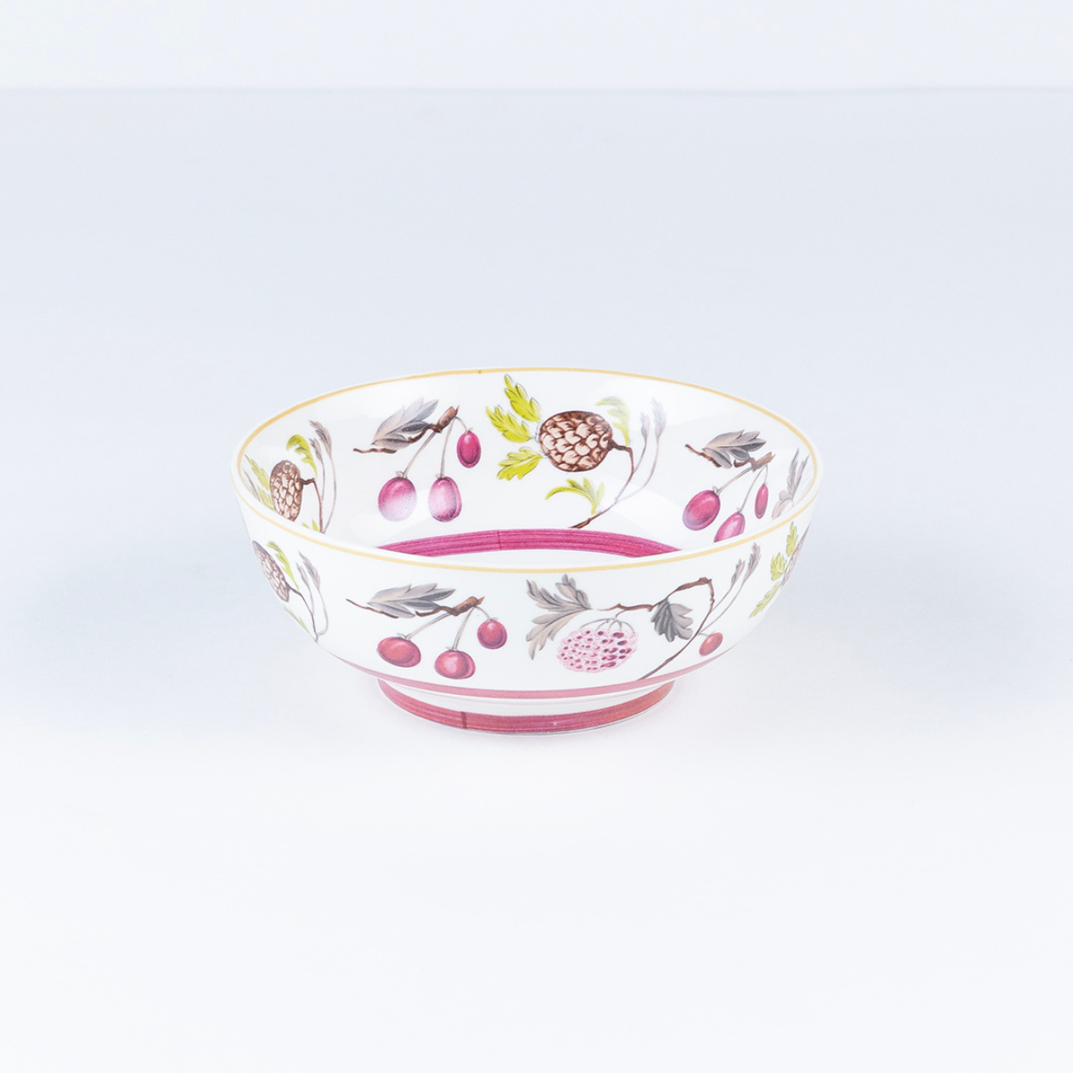 Pink Berry Serving Bowls - Set of 2 Pieces, 800ML & 1000ML