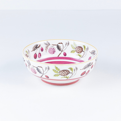Pink Berry Serving Bowls - Set of 2 Pieces, 800ML & 1000ML