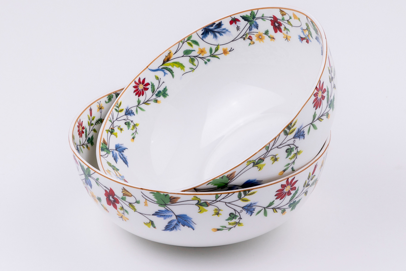 Summer Floral serving bowls - Set of 2