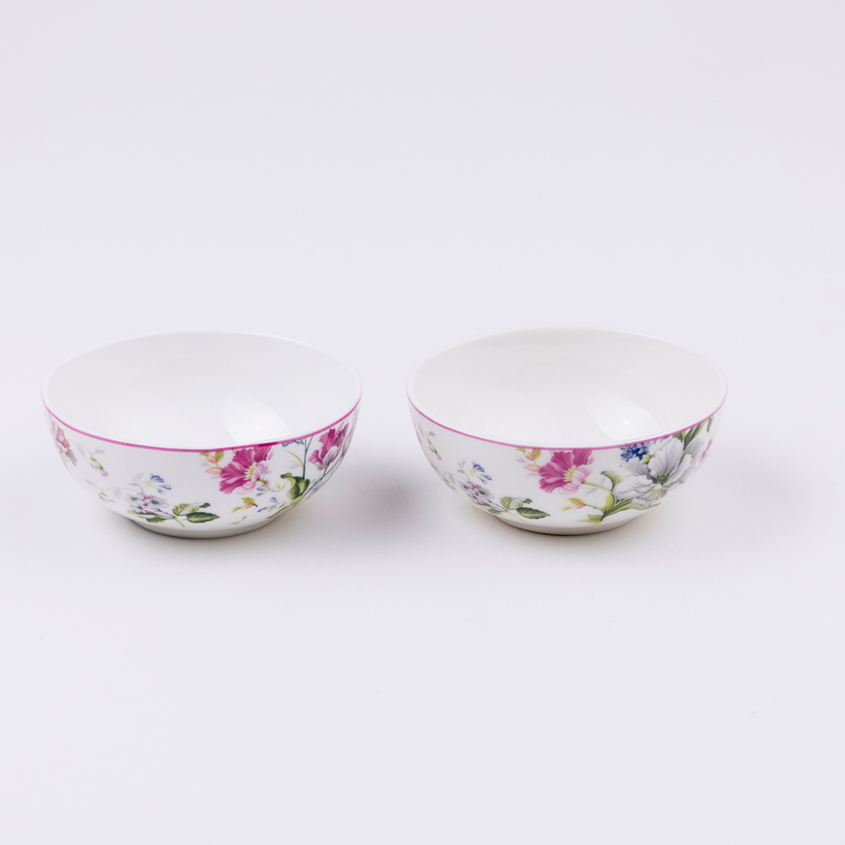 Garden Splendor bowls - Set of 6 Pieces, 4 inch Wide