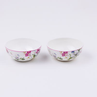Garden Splendor bowls - Set of 6 Pieces, 4 inch Wide