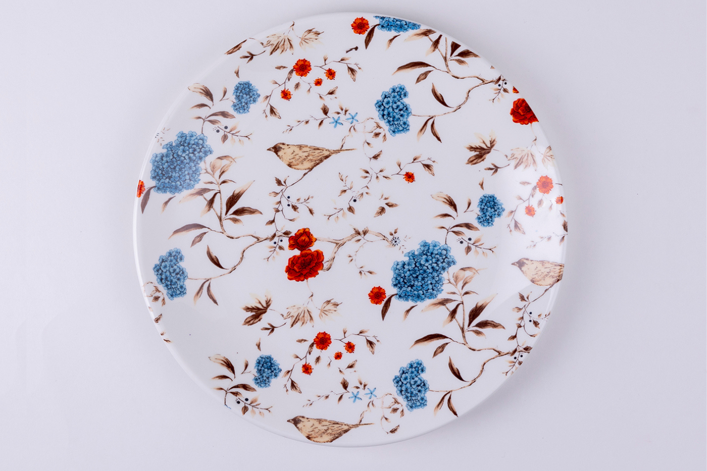 Blooming Birdsong Dinner Plates - Set of 2