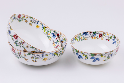 Summer Floral serving bowls - Set of 2