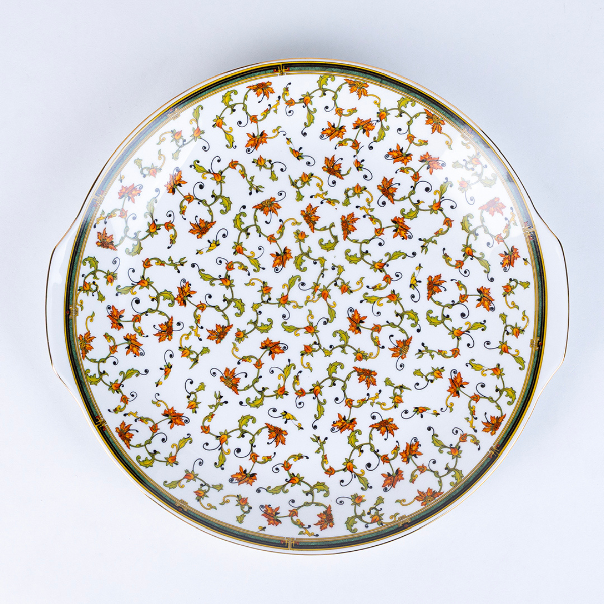 Chinar Bloom Luxury Dinner Set – 18 & 38 Piece, Ceramic Floral Crockery, Serving 6