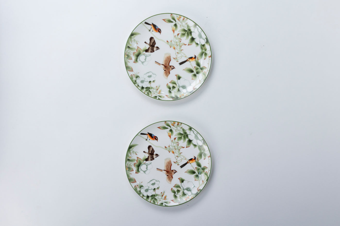 Bird in a Garden side plates - Set of 4