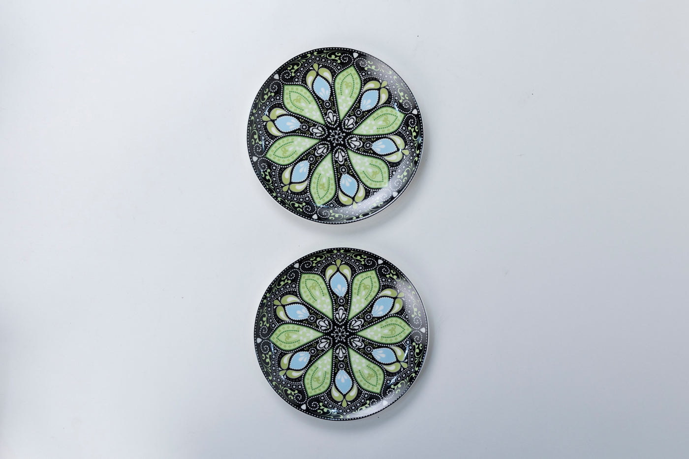 Mandala side plates - Set of 4