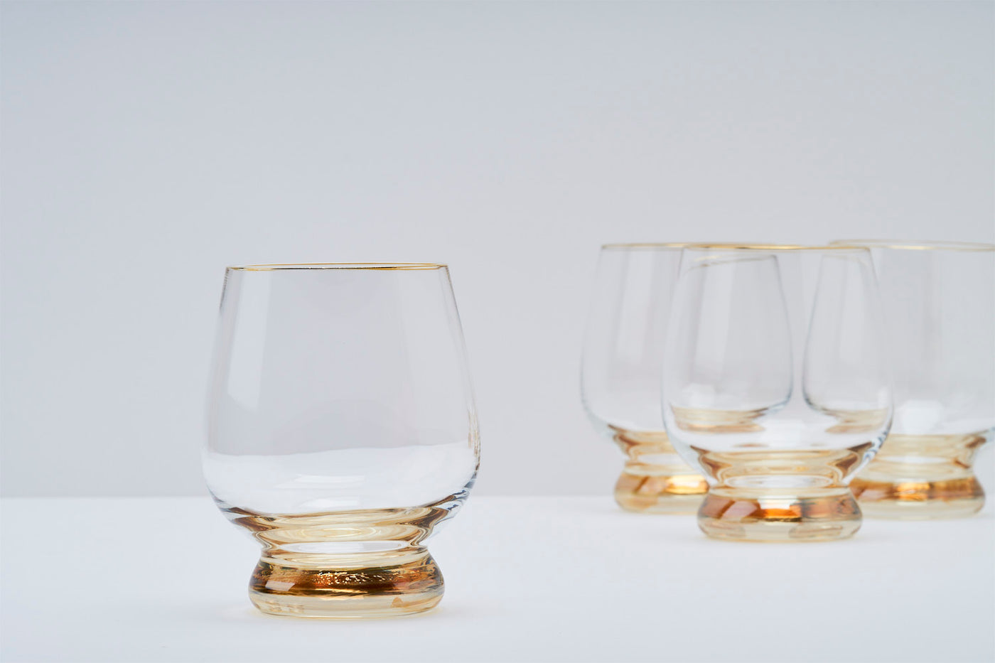 Golden Luminous Tall Tumbler - Set of 6