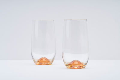 Golden Luminous Tall Tumbler - Set of 6