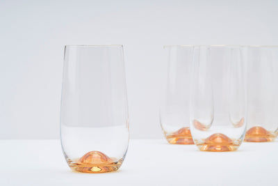 Golden Luminous Tall Tumbler - Set of 6