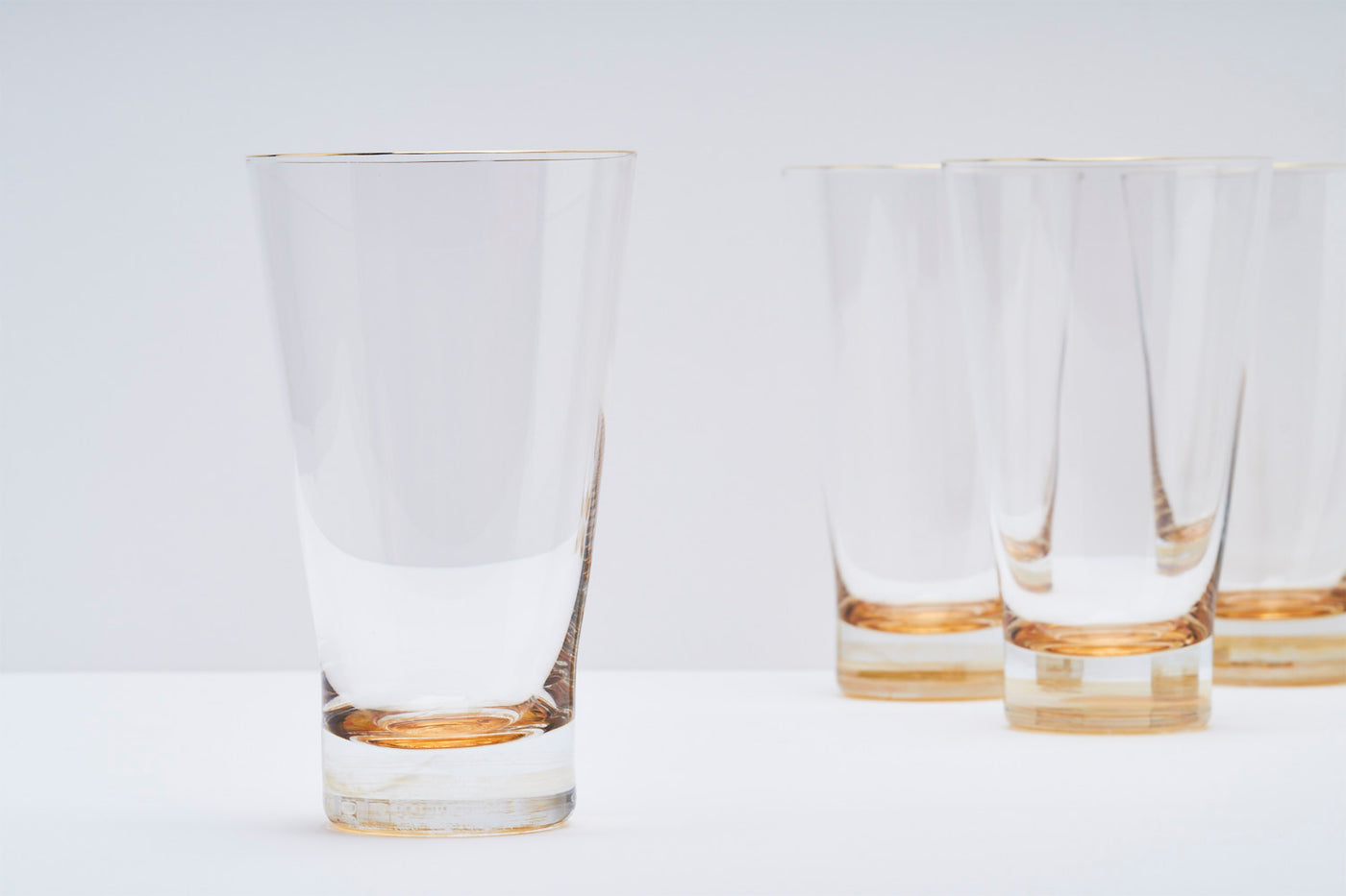 Golden Luminous Tall Tumbler - Set of 6