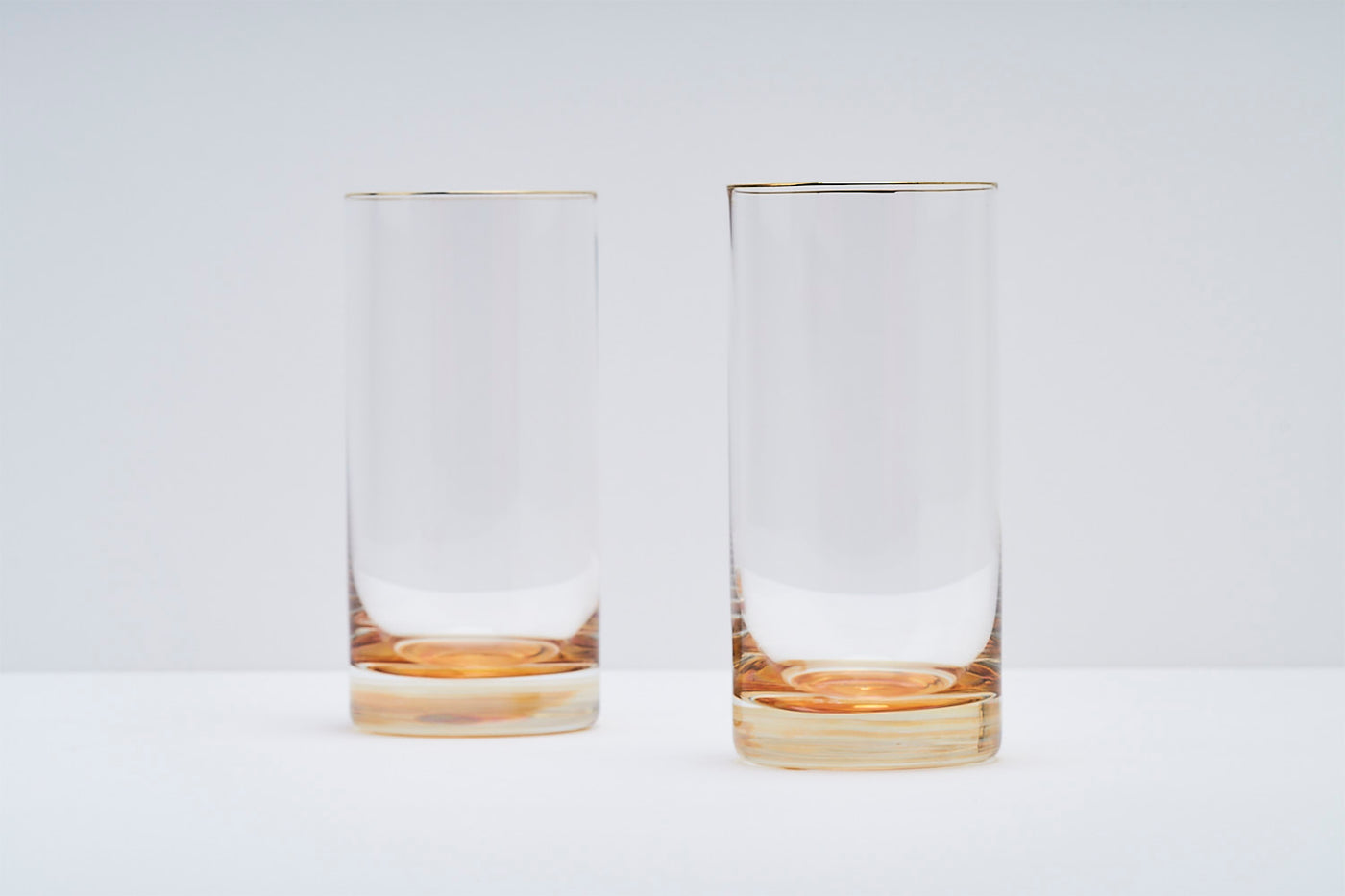 Golden Luminous Short Tumbler - Set of 6