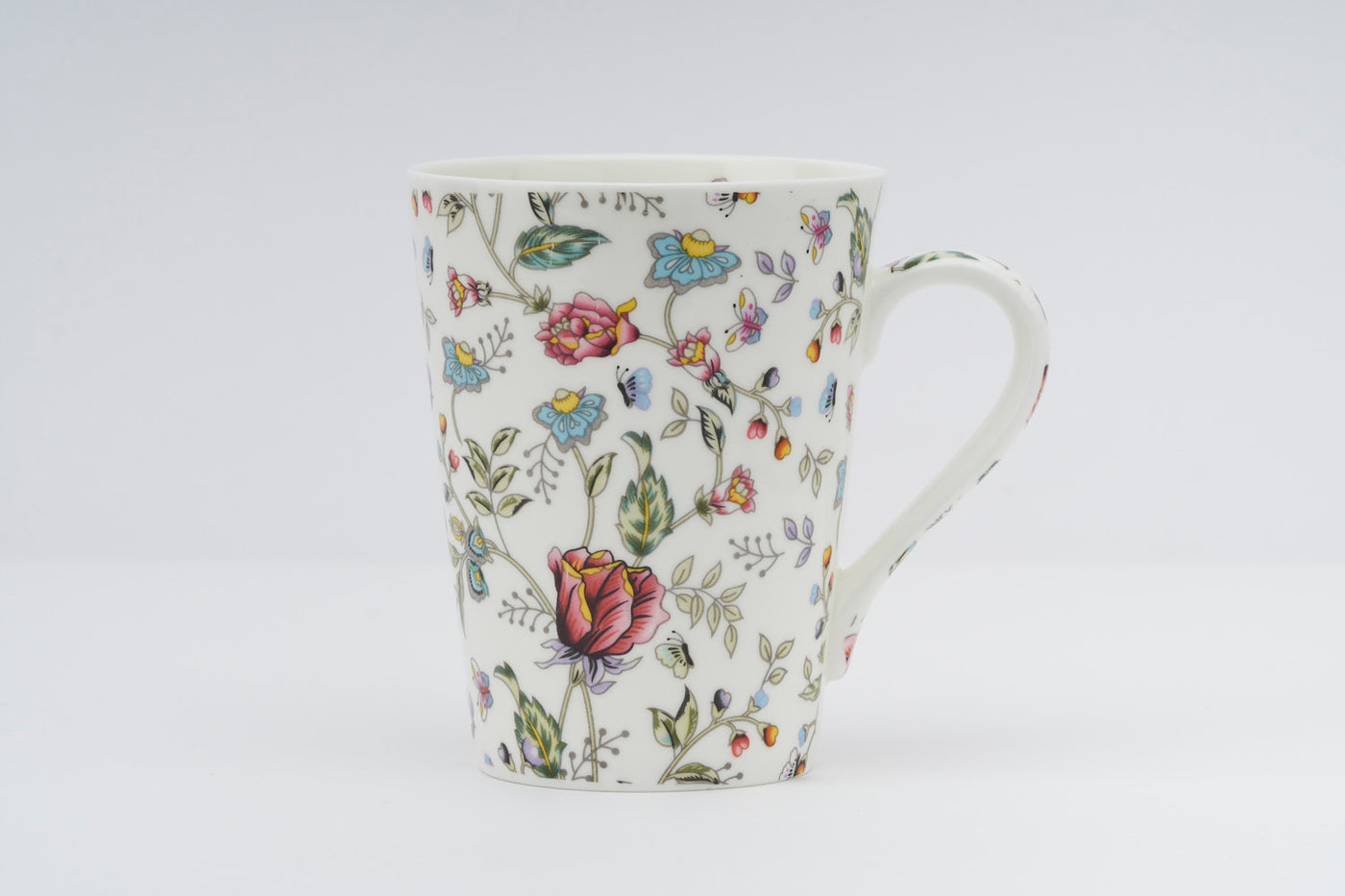 Pink Shrub Coffee/Tea mugs - Set of 2 (300ml each)