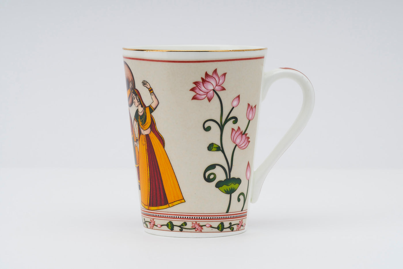 Dance of Harmony tapered mug – Set of 2