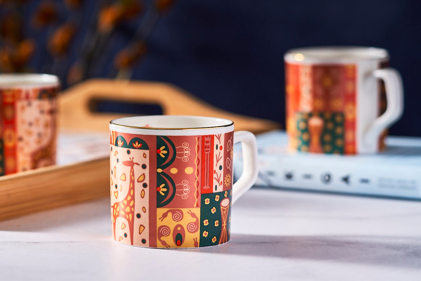 Artistic Impressions tea & coffee cups - Set of 6