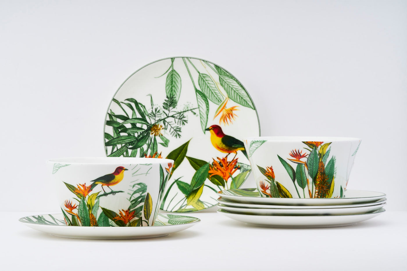 Tropical Haven Bowl & Side Plate Set