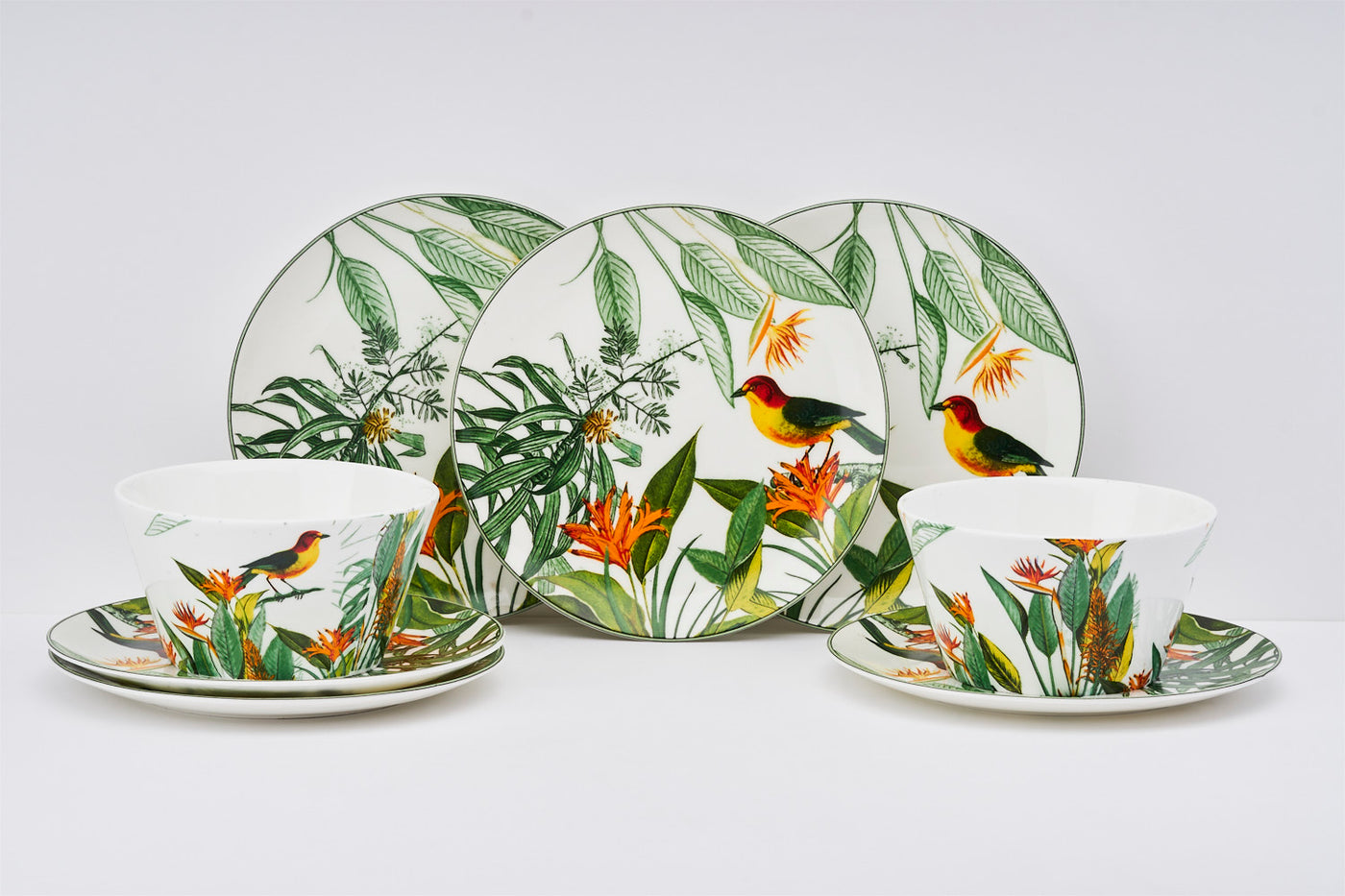 Tropical Haven Bowl & Side Plate Set