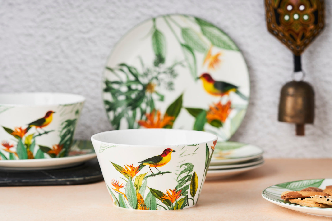 Tropical Haven Bowl & Side Plate Set