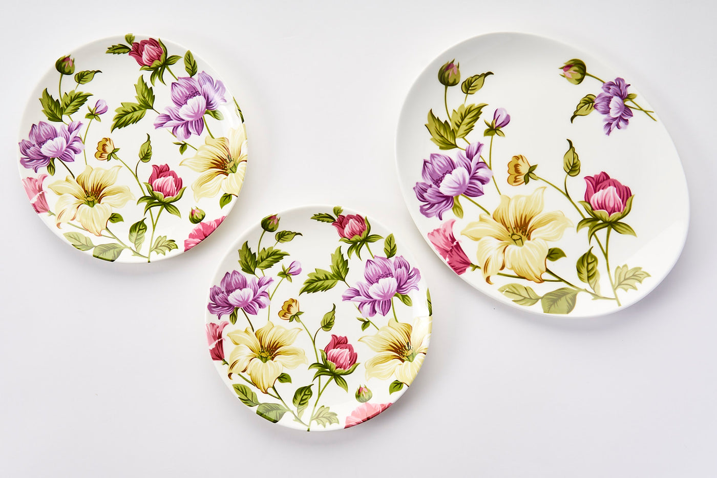 Pink & Yellow Florals Gathering Set