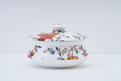 Amber Bloom Handi Bowl with Lid - Set of 1 (6 inch)
