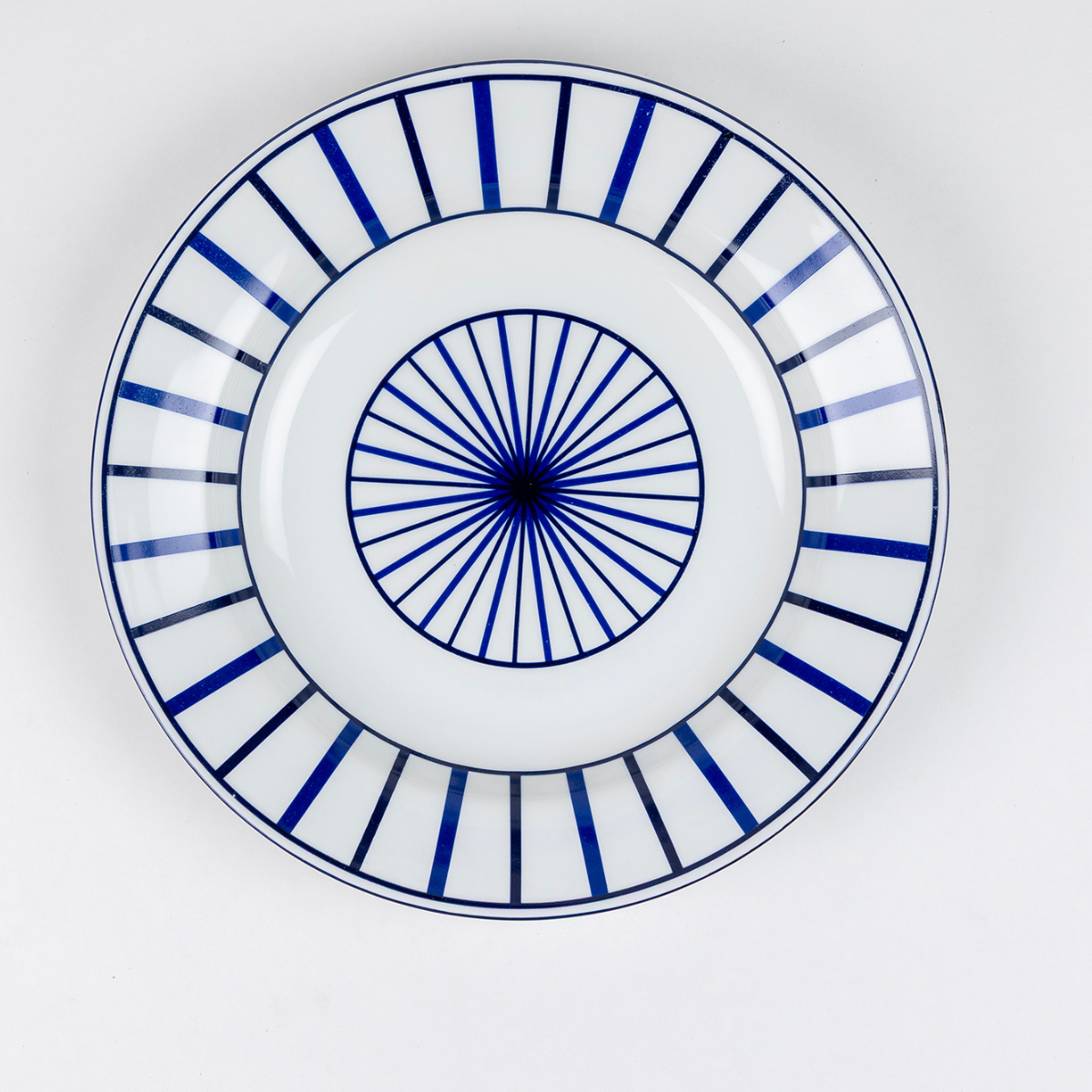 Blue Rhythm Pasta Plates | 10.5 Inch Wide - Set of 2