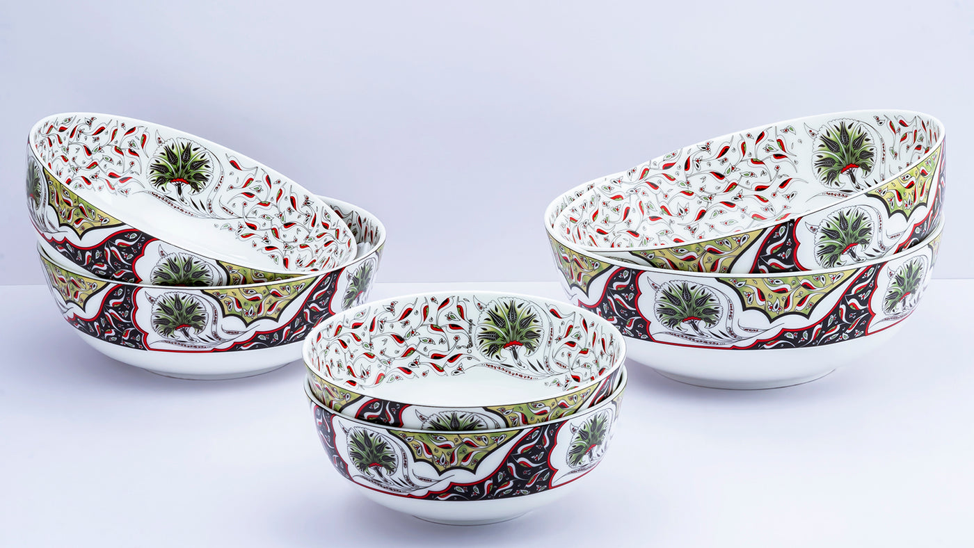 Blossoming Delights serving bowls - Set of 3