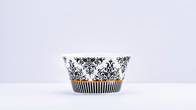 Black & White snack bowls - Set of 2