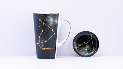 Zodiac Symphony (Capricon Black) - Set of 1 tall mug