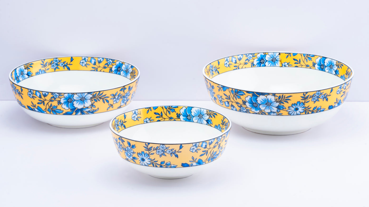 Sunny Meadows serving bowls - Set of 3