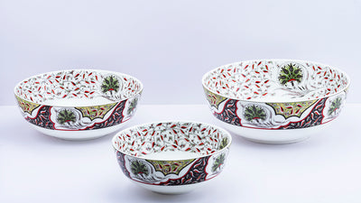 Blossoming Delights serving bowls - Set of 3