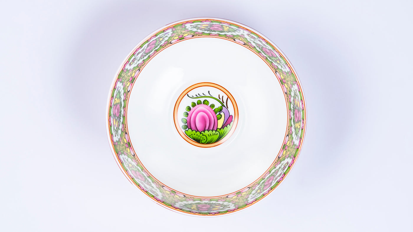 Floral Kaleidoscope serving bowls - Set of 3