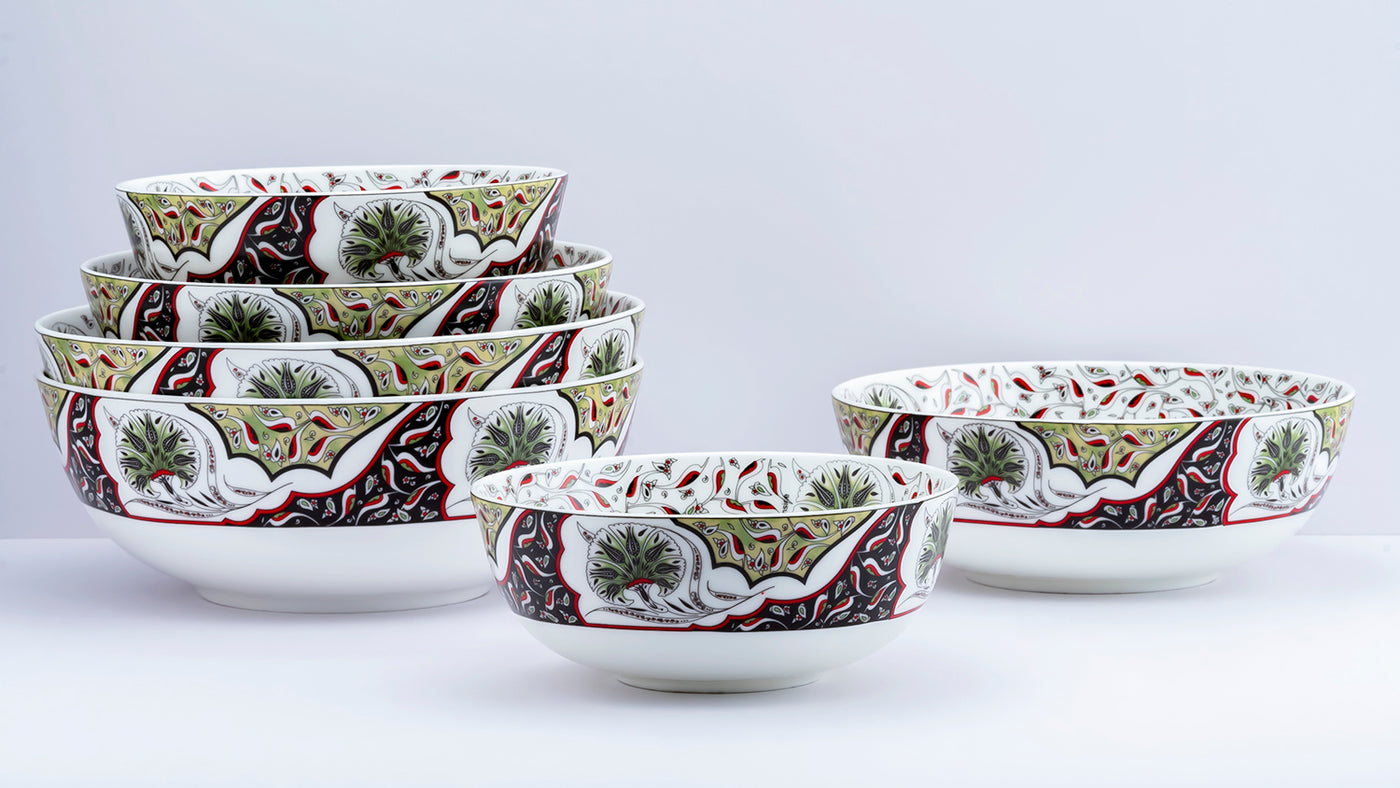 Blossoming Delights serving bowls - Set of 3