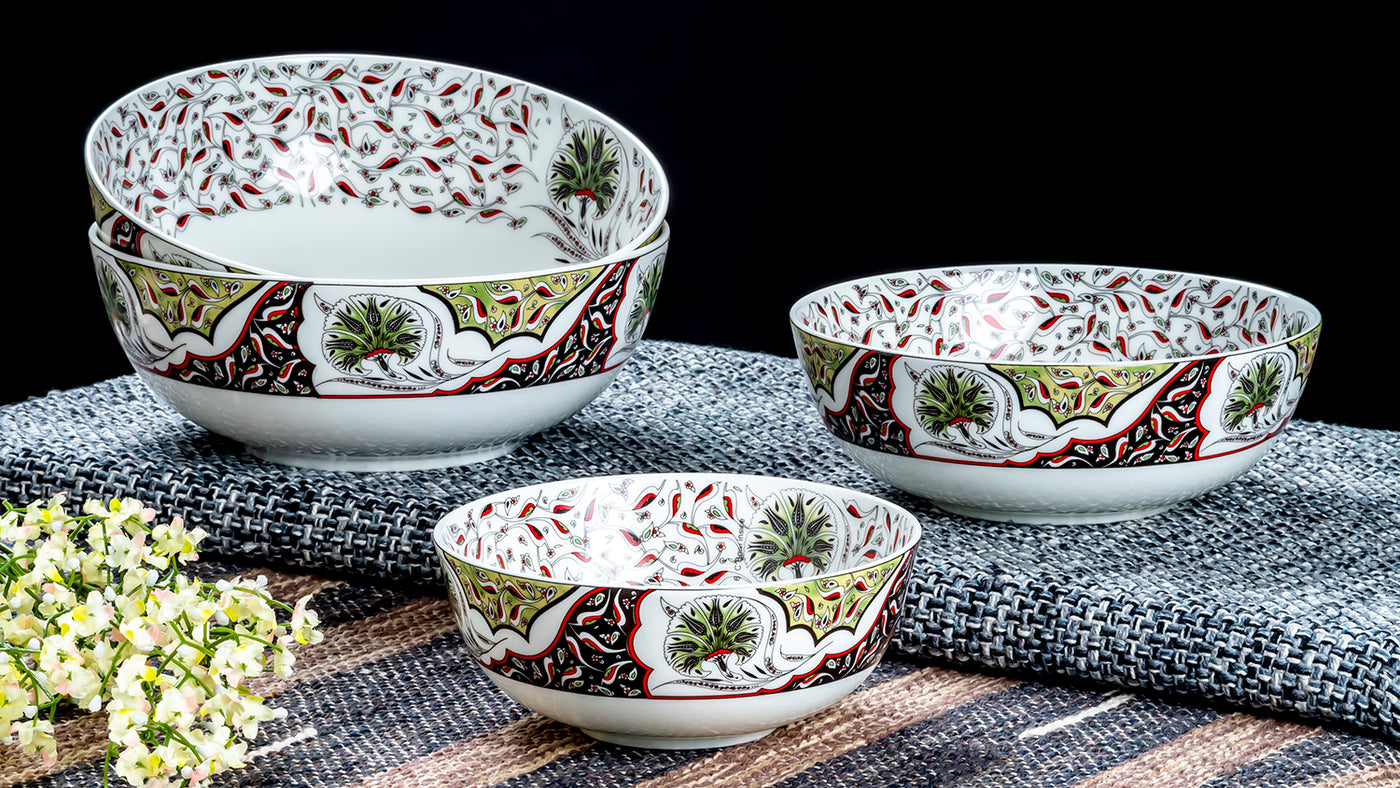 Blossoming Delights serving bowls - Set of 3